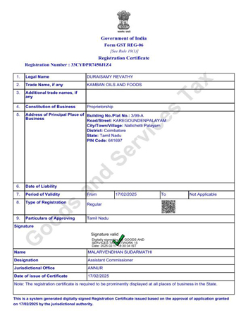 GST Certificate